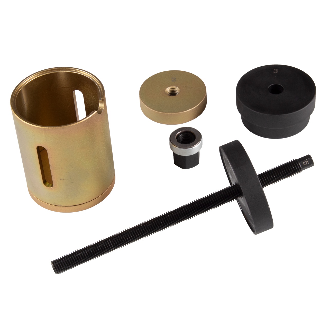 Набор инструментов для задних сайлентблоков заднего подрамника BMW, кейс, 6 предметов AFFIX AF10020006C купить по цене 7&nbsp;910 ₽ в интернет магазине ТЕХСАД