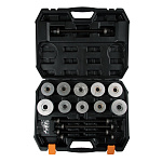 Набор оправок для монтажа и демонтажа сайлентблоков, 34-80 мм, кейс, 27 предметов AFFIX AF11020027C купить по цене 19&nbsp;950 ₽ в интернет магазине ТЕХСАД