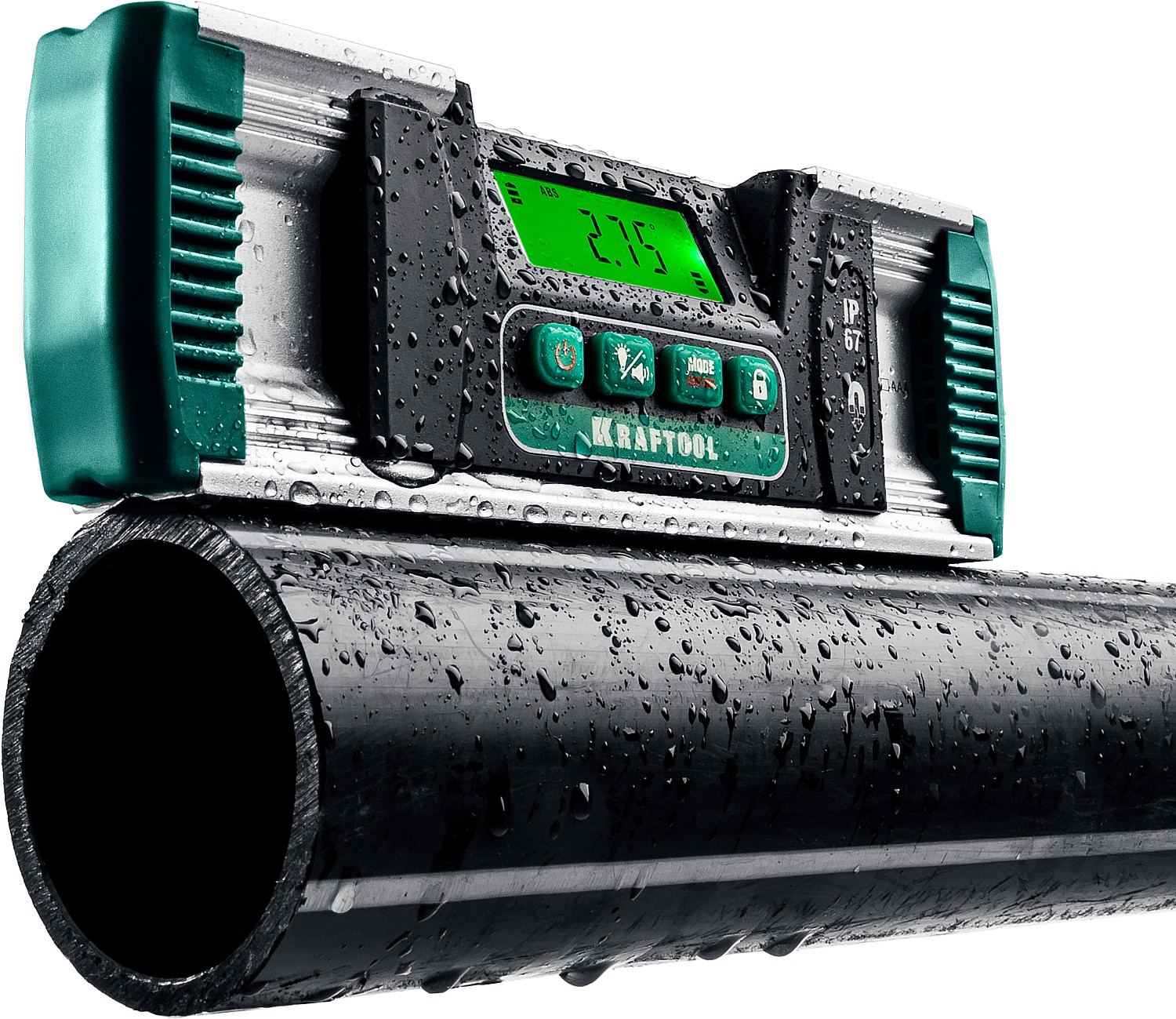 KRAFTOOL диапазон 0-360°, HOLD, подсветка экрана, IP67, точность 0.05°, уровень-уклономер электронный EXTREM 34686 купить по цене 6&nbsp;720 ₽ в интернет магазине ТЕХСАД
