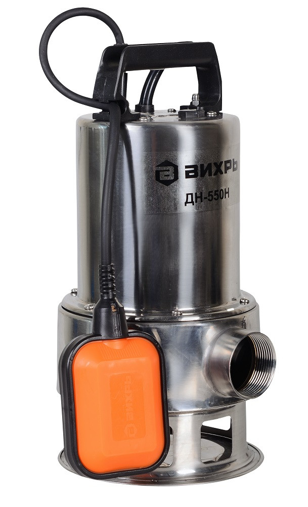 Дренажный насос ВИХРЬ ДН-550Н купить по цене 5&nbsp;690 ₽ в интернет магазине ТЕХСАД