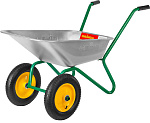GRINDA 80 л, 120 кг, двухколесная, тачка садовая 422400_z01 купить по цене 5&nbsp;040 ₽ в интернет магазине ТЕХСАД