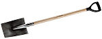 ЗУБР 275х200/170х1200 мм, из нержавеющей стали, деревянный черенок, с рукояткой, лопата трапециевидная 4-39412_z01 купить по цене 1&nbsp;189 ₽ в интернет магазине ТЕХСАД