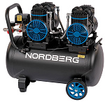 Компрессор поршневой, коаксиальный, безмаслянный NORDBERG NCEO50/500 купить по цене 30&nbsp;857 ₽ в интернет магазине ТЕХСАД
