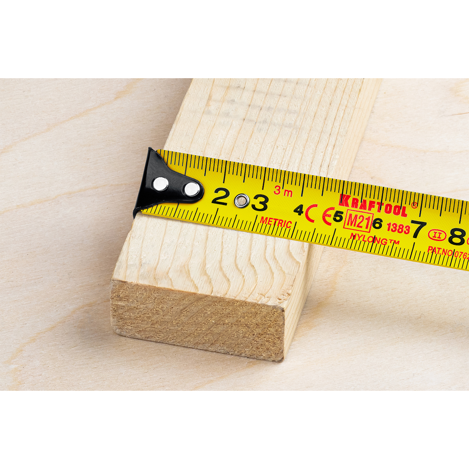 KRAFTOOL 8 м х 25 мм, ударостойкий обрезиненный корпус, рулетка X-Drive 34122-08_z02 купить по цене 910 ₽ в интернет магазине ТЕХСАД