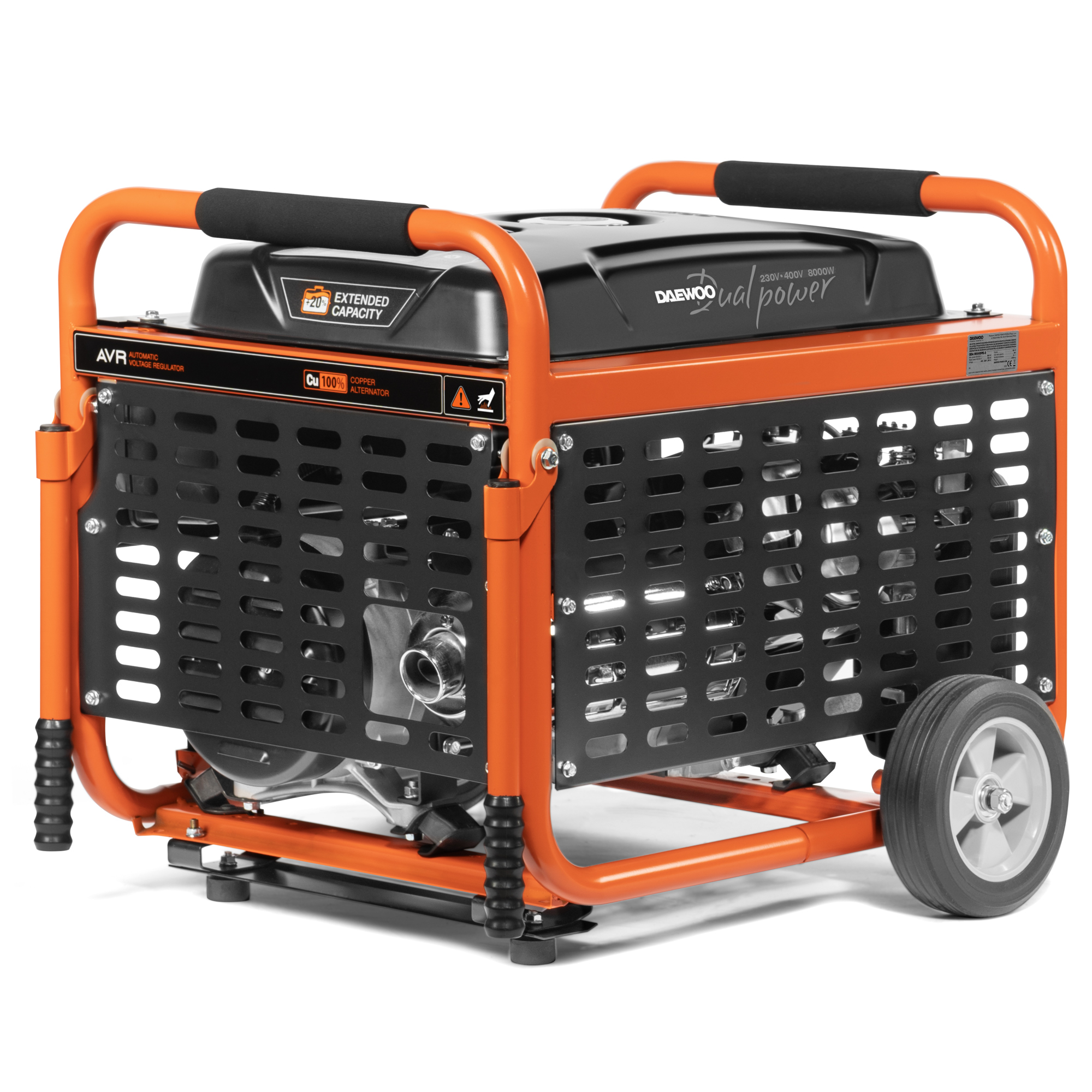 Бензиновый генератор DAEWOO GDA 9500DPE-3 купить по цене 129&nbsp;990 ₽ в интернет магазине ТЕХСАД