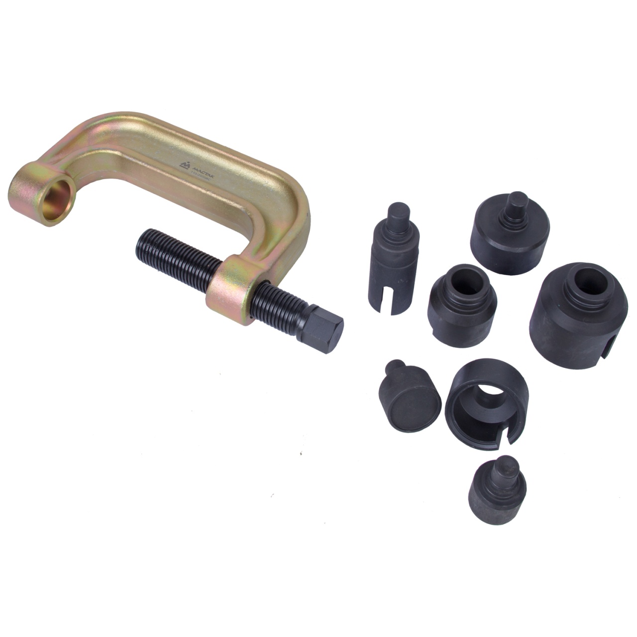 Набор оправок для монтажа и демонтажа сайлентблоков MB, кейс, 8 предметов МАСТАК 110-20008C купить по цене 17&nbsp;550 ₽ в интернет магазине ТЕХСАД