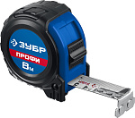 ЗУБР 8 м х 25 мм, ударостойкий, обрезиненный корпус, рулетка 34056-08-25_z02 купить по цене 920 ₽ в интернет магазине ТЕХСАД