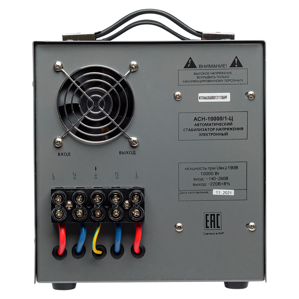 Стабилизатор напряжения РЕСАНТА АСН-10000/1-Ц купить по цене 17&nbsp;590 ₽ в интернет магазине ТЕХСАД