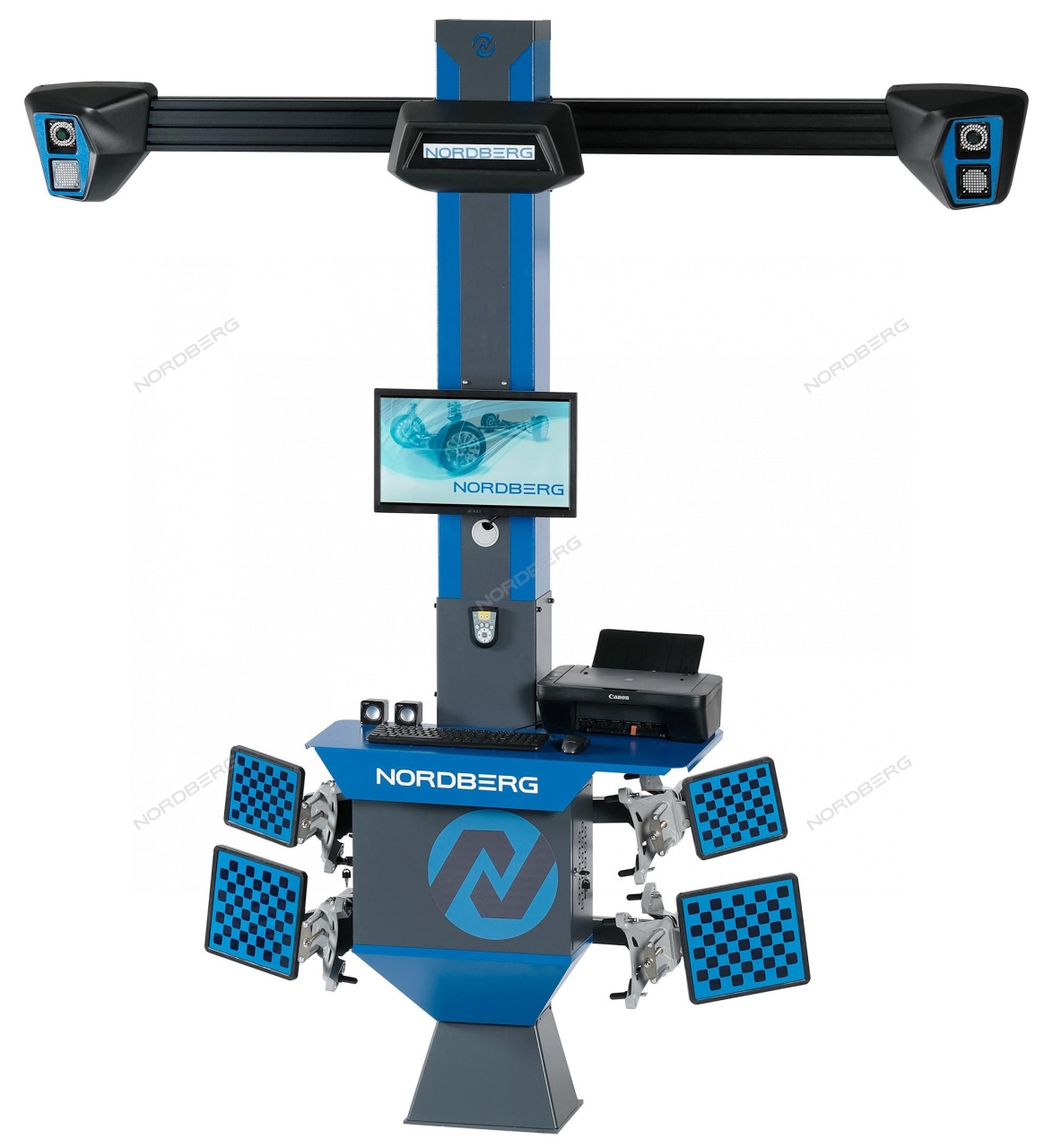Стенд сход-развал 3D NORDBERG C802 купить по цене 696&nbsp;000 ₽ в интернет магазине ТЕХСАД