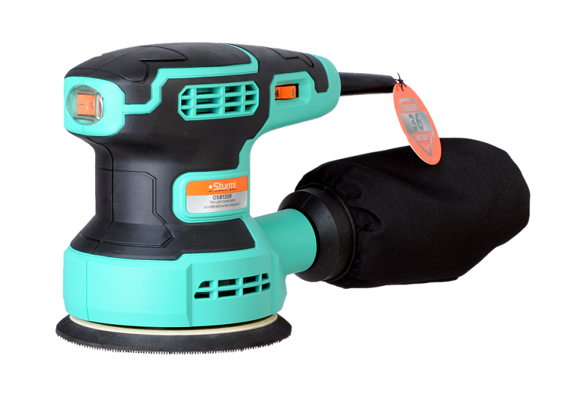 Эксцентриковая шлифовальная машина Sturm! OS8135R купить по цене 4&nbsp;990 ₽ в интернет магазине ТЕХСАД