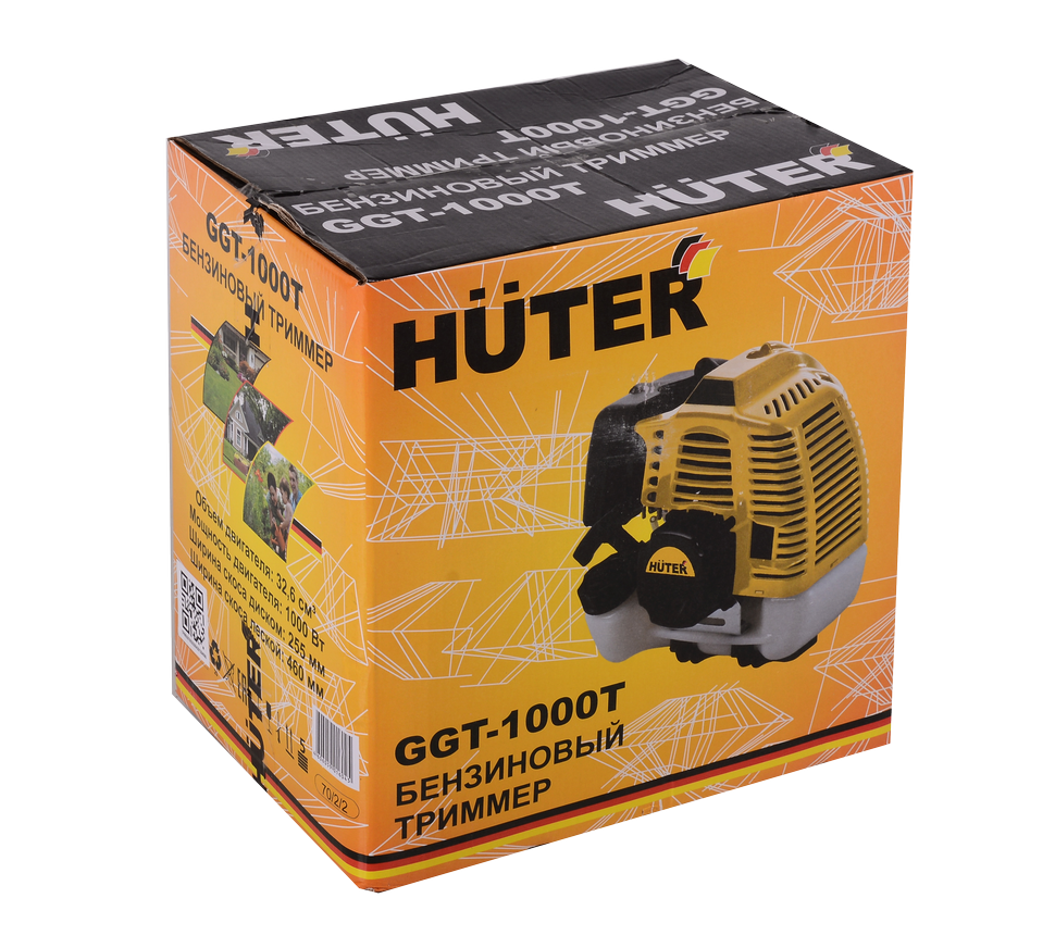 Триммер бензиновый HUTER GGT-1000T купить по цене 8&nbsp;990 ₽ в интернет магазине ТЕХСАД