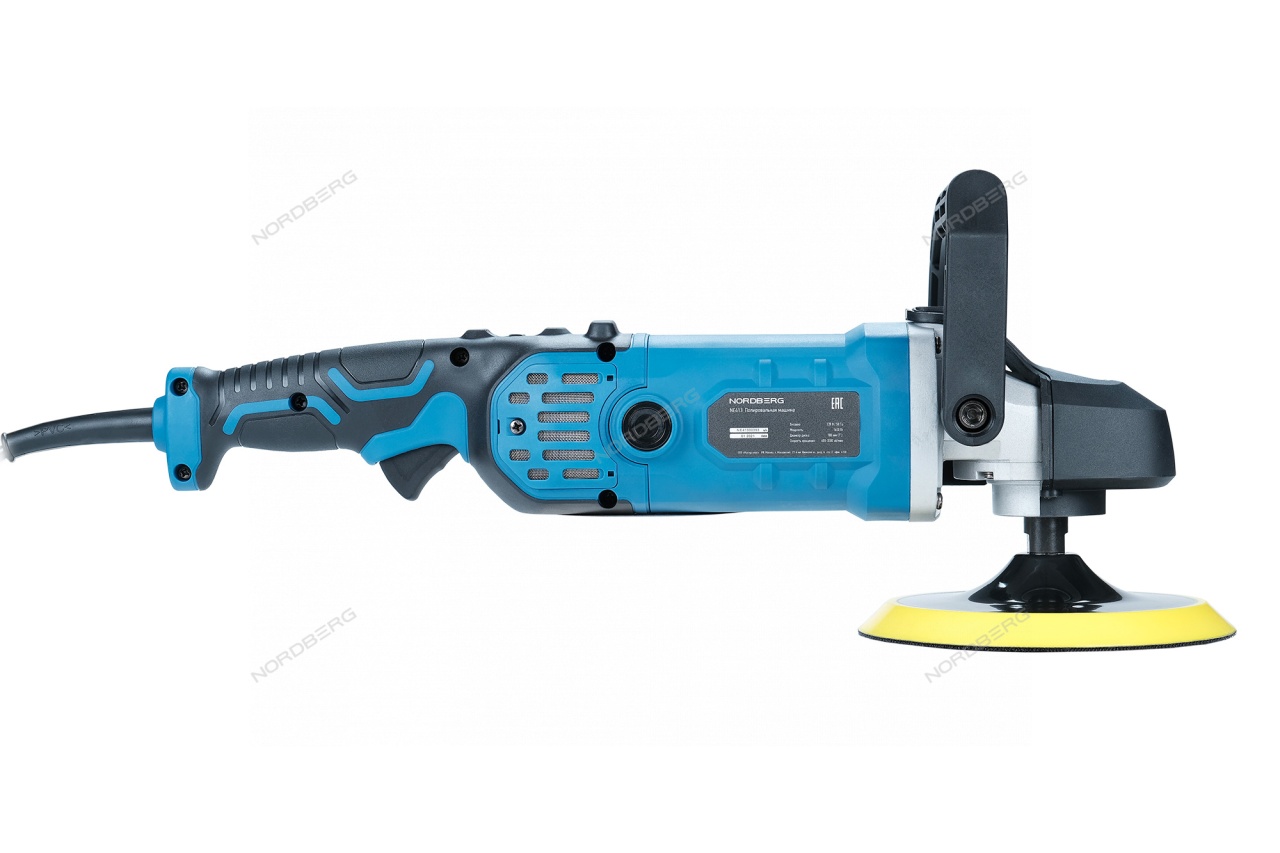 Полировальная машина 1400 Вт NORDBERG NE413 купить по цене 8&nbsp;135 ₽ в интернет магазине ТЕХСАД