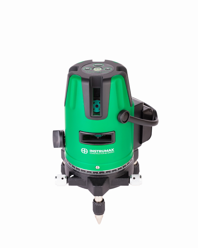 Лазерный уровень Instrumax CONSTRUCTOR 4D GREEN купить по цене 5&nbsp;990 ₽ в интернет магазине ТЕХСАД