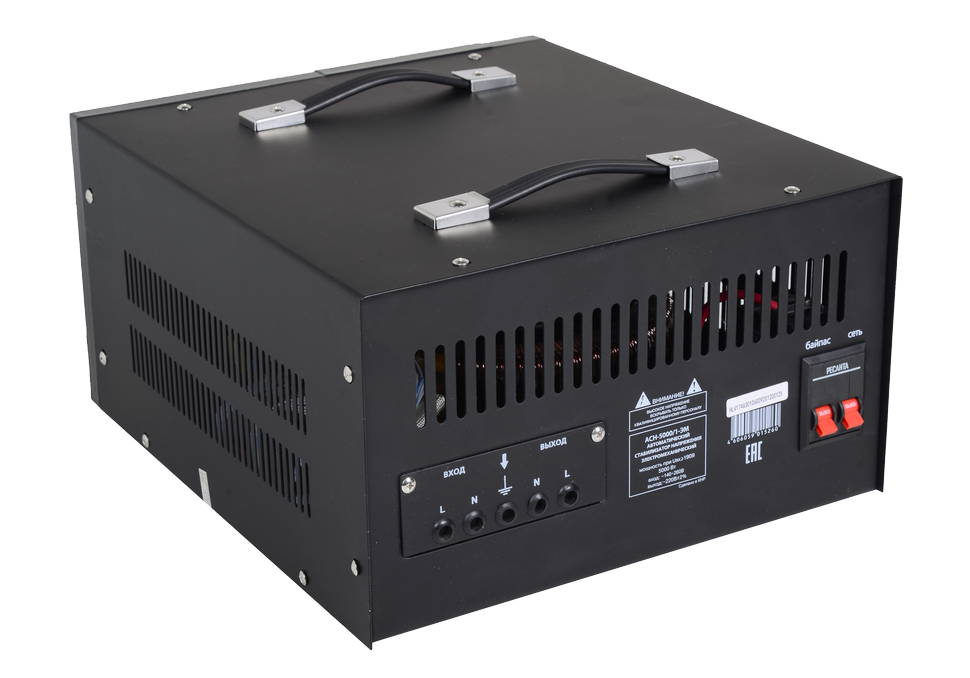 Стабилизатор напряжения РЕСАНТА АСН-5000/1-ЭМ купить по цене 21&nbsp;890 ₽ в интернет магазине ТЕХСАД