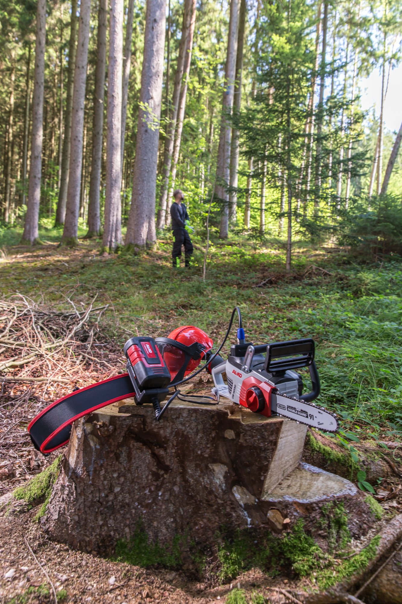 Цепная пила аккумуляторная AL-KO Energy Flex CS 4030 с аккумулятором и ЗУ купить по цене 13&nbsp;492 ₽ в интернет магазине ТЕХСАД