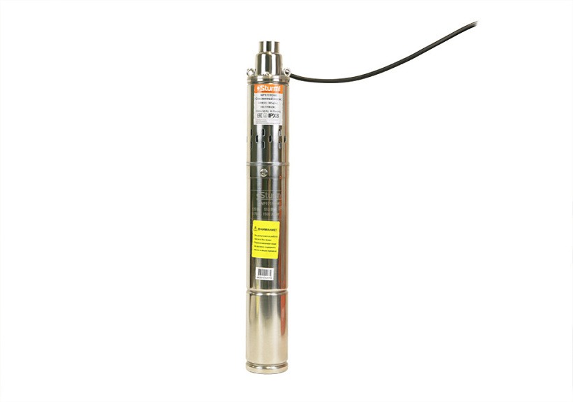 Насос скважинный Sturm! WP9719DWI купить по цене 8&nbsp;390 ₽ в интернет магазине ТЕХСАД