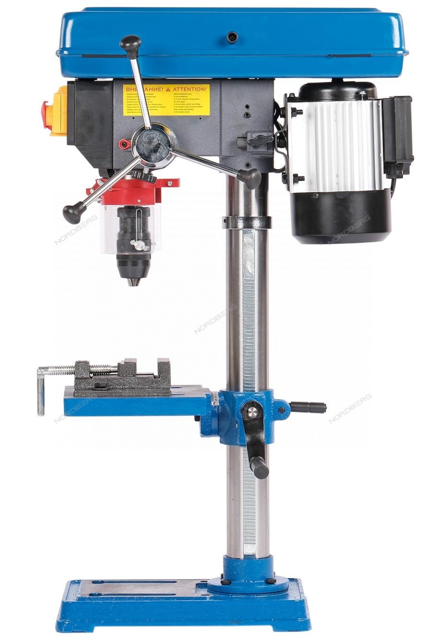 Станок вертикально-сверлильный 450 Вт NORDBERG ND1651 купить по цене 27&nbsp;238 ₽ в интернет магазине ТЕХСАД