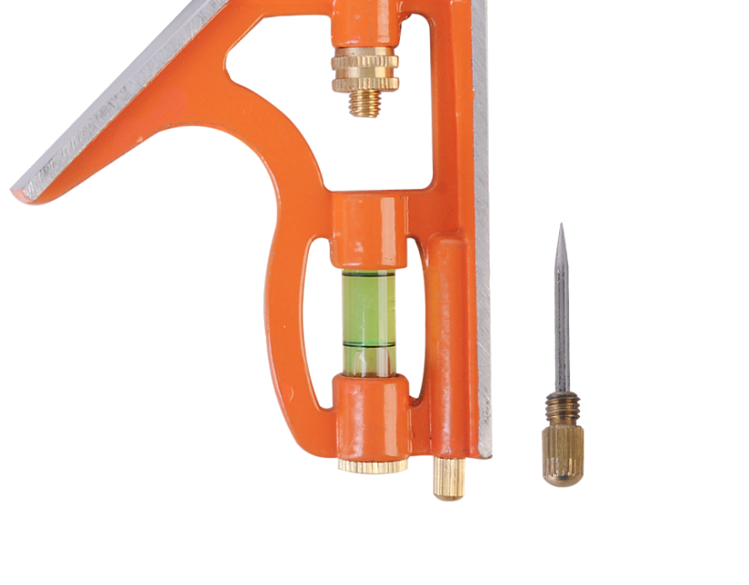 Угольник Sturm! 2020-10-300 с уровнем и чертилкой купить по цене 970 ₽ в интернет магазине ТЕХСАД