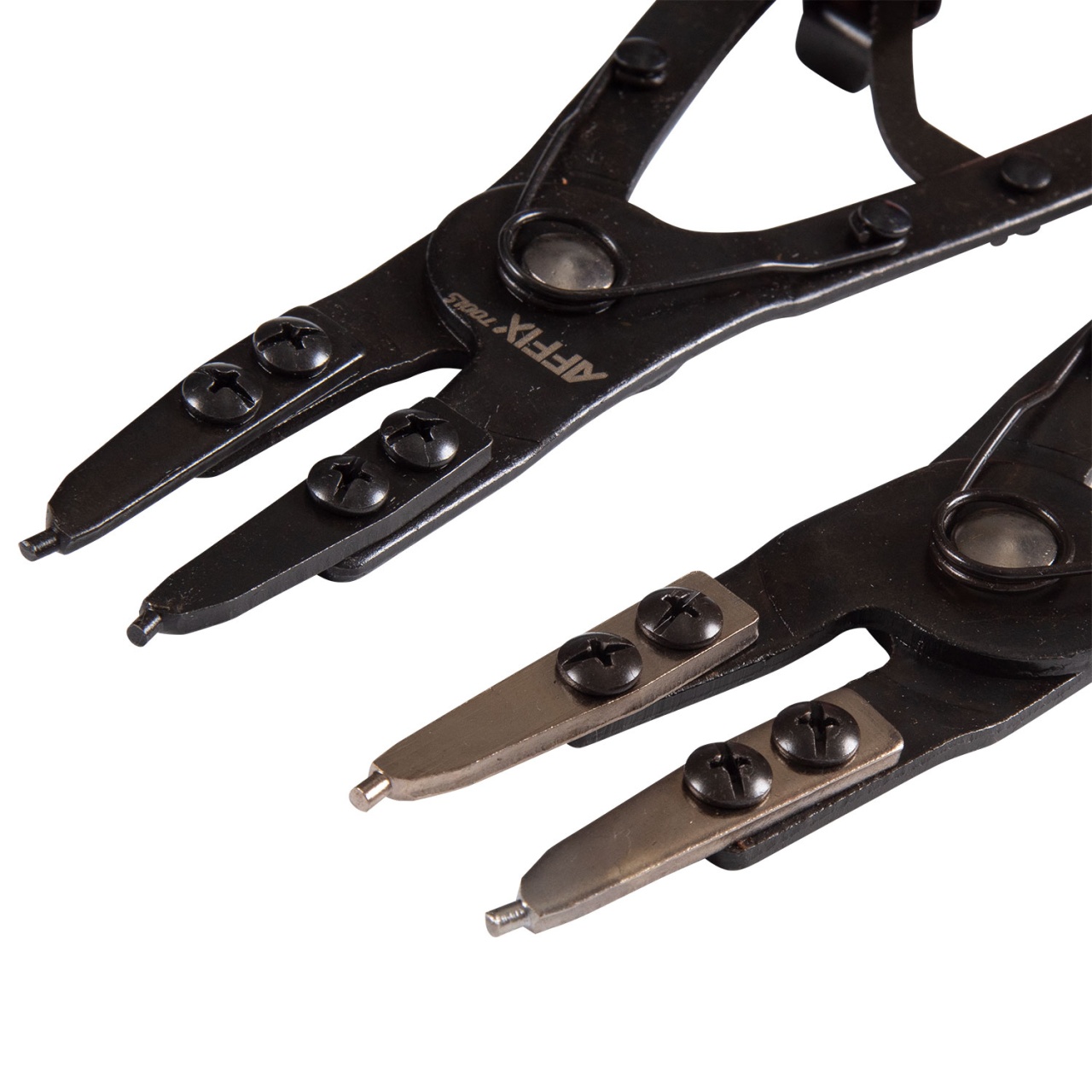 Набор съемников стопорных колец 254 мм, сменные насадки, 15 предметов, кейс AFFIX AF03300015C купить по цене 2&nbsp;010 ₽ в интернет магазине ТЕХСАД