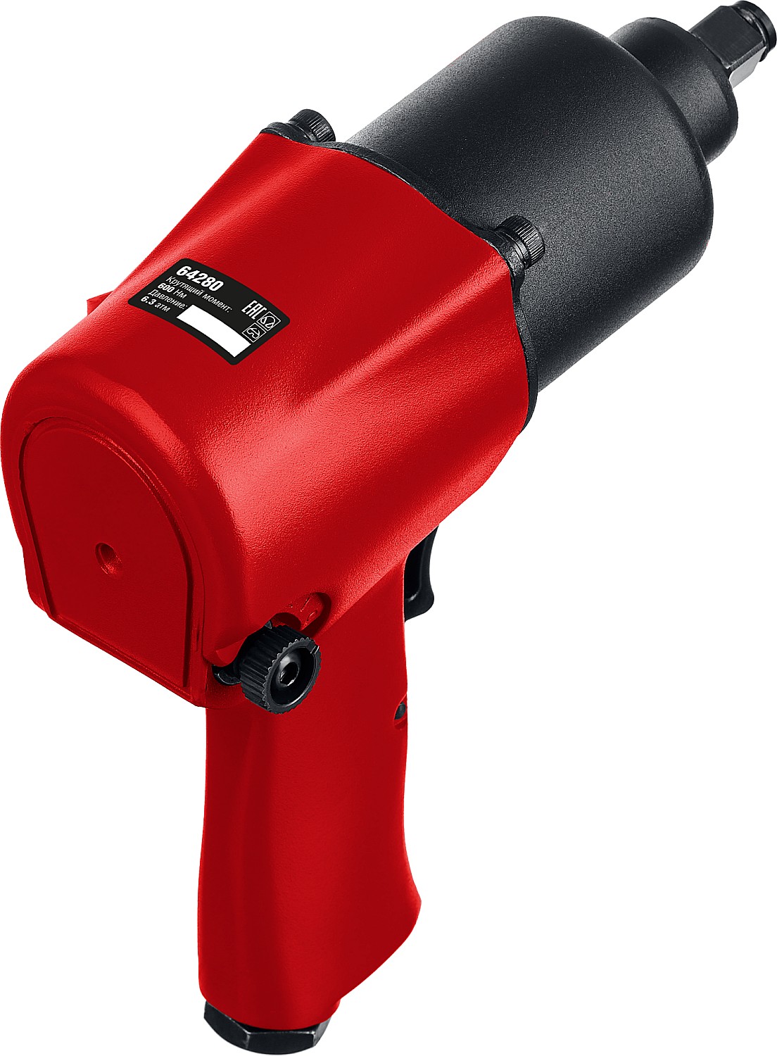 ЗУБР 1/2'', 600 Нм ударный пневматический гайковерт МГ-600 64280 купить по цене 7&nbsp;310 ₽ в интернет магазине ТЕХСАД