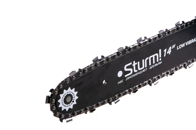 Аккумуляторная цепная пила Sturm! CSC3614BL 1BatterySystem купить по цене 12&nbsp;490 ₽ в интернет магазине ТЕХСАД