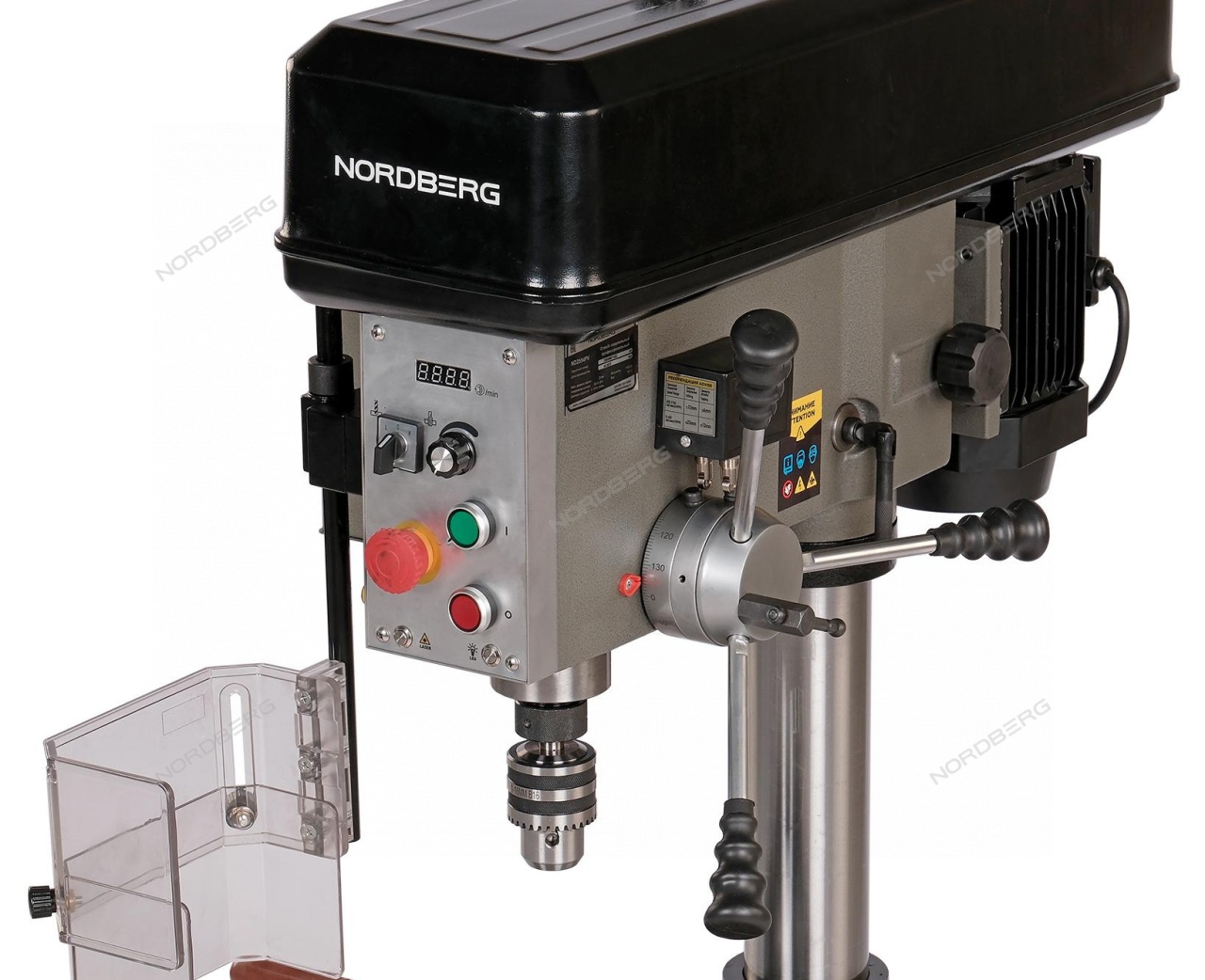 Станок вертикально-сверлильный 1100 Вт, профессиональный NORDBERG ND2554PV купить по цене 198&nbsp;805 ₽ в интернет магазине ТЕХСАД