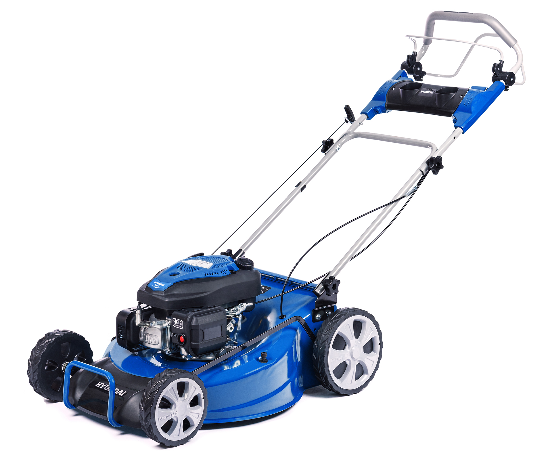 Бензиновая газонокосилка Hyundai L 5520S купить по цене 64&nbsp;390 ₽ в интернет магазине ТЕХСАД