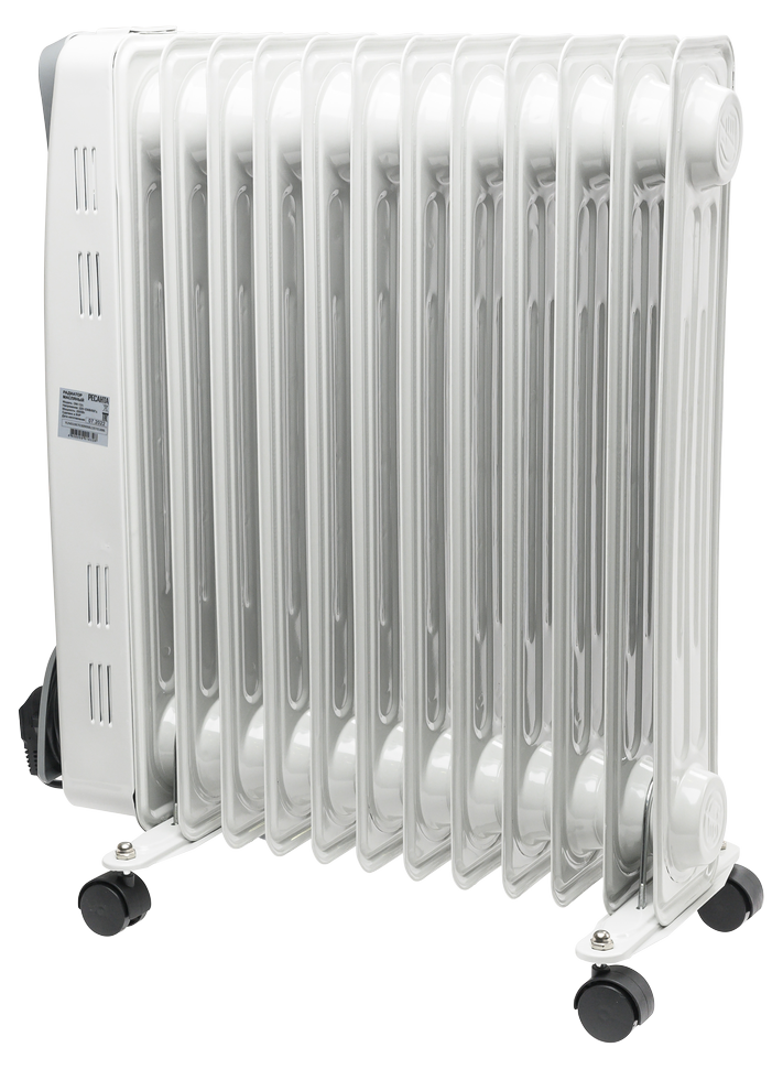 Масляный радиатор Ресанта ОМ-12А купить по цене 5&nbsp;196 ₽ в интернет магазине ТЕХСАД