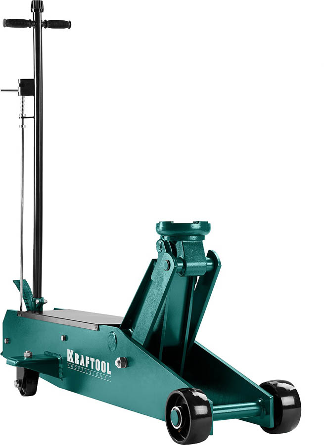KRAFTOOL 10т, 160-560 мм, домкрат подкатной гидравлический, удлиненный High-Lift 43455-10 купить по цене 77&nbsp;680 ₽ в интернет магазине ТЕХСАД