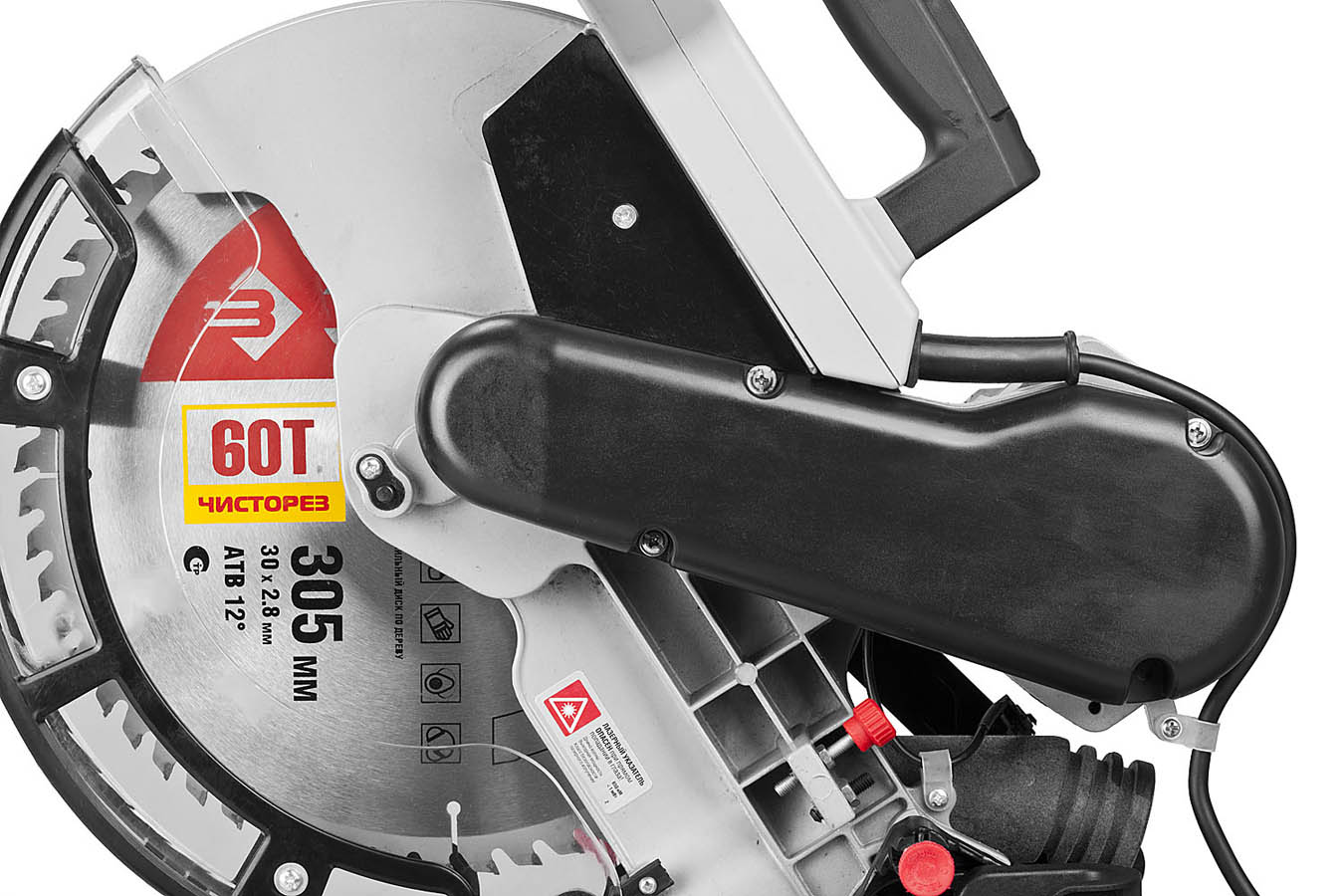 ЗУБР 1800 Вт, 305х30 мм, пила торцовочная ЗПТ-305-1800 ПЛР Мастер купить по цене 18&nbsp;666 ₽ в интернет магазине ТЕХСАД