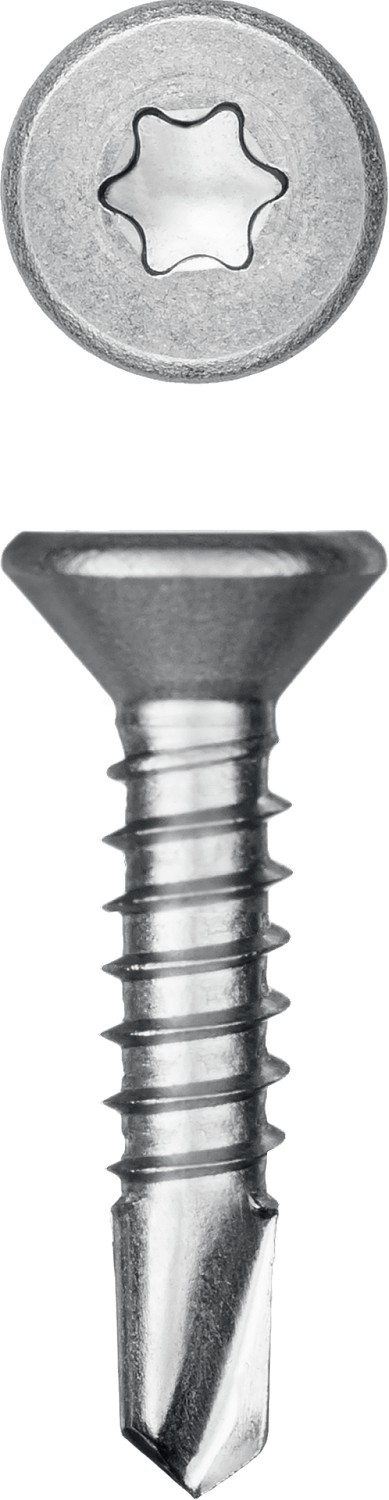 KRAFTOOL 16 х 4.2 мм, 500 шт., нержавеющие саморезы НС-П с потайной головкой 300932-42-016 купить по цене 2&nbsp;900 ₽ в интернет магазине ТЕХСАД