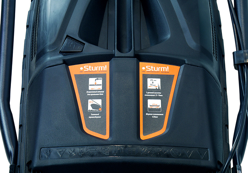 Бензиновая газонокосилка Sturm! PL4214S купить по цене 25&nbsp;750 ₽ в интернет магазине ТЕХСАД