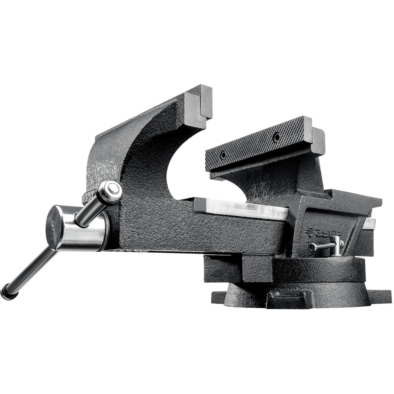 ЗУБР 200 мм, тиски слесарные поворотные МАСТЕР 3258-200_z01 купить по цене 11&nbsp;418 ₽ в интернет магазине ТЕХСАД