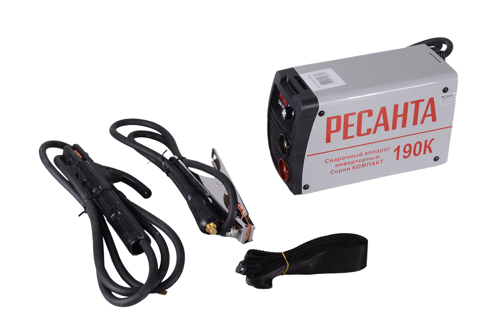 Сварочный аппарат инверторный Ресанта САИ 190К (компакт) купить по цене 6&nbsp;267 ₽ в интернет магазине ТЕХСАД