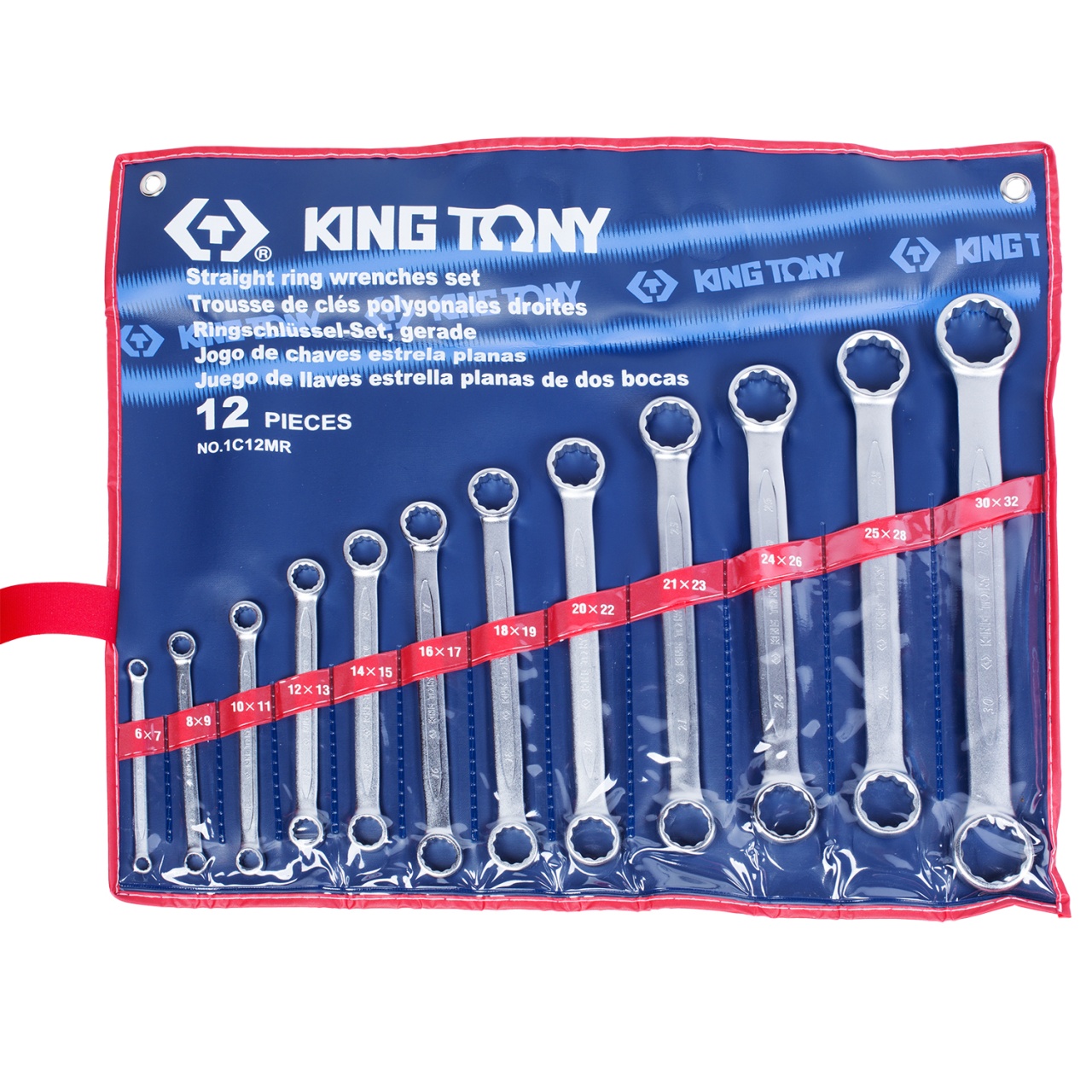 Набор накидных ключей, 6-32 мм 12 предметов KING TONY 1C12MR купить по цене 11&nbsp;400 ₽ в интернет магазине ТЕХСАД