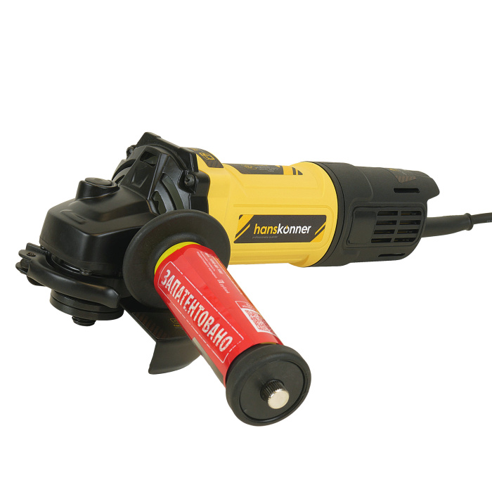 Болгарка (УШМ) Hanskonner HAG13125TJE купить по цене 6&nbsp;590 ₽ в интернет магазине ТЕХСАД