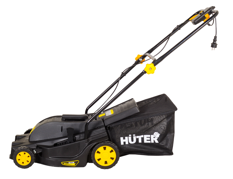 Газонокосилка электрическая Huter ELM-1600T купить по цене 11&nbsp;990 ₽ в интернет магазине ТЕХСАД