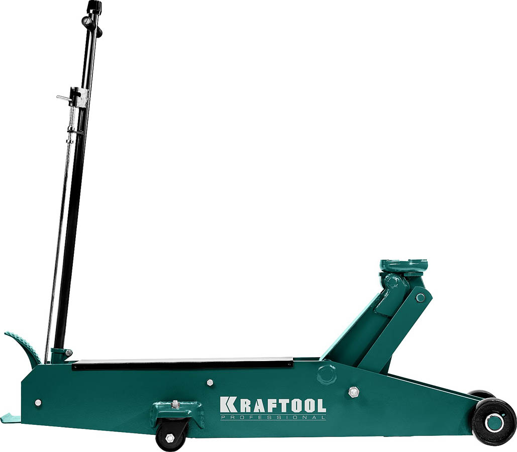 KRAFTOOL 10т, 160-560 мм, домкрат подкатной гидравлический, удлиненный High-Lift 43455-10 купить по цене 77&nbsp;680 ₽ в интернет магазине ТЕХСАД