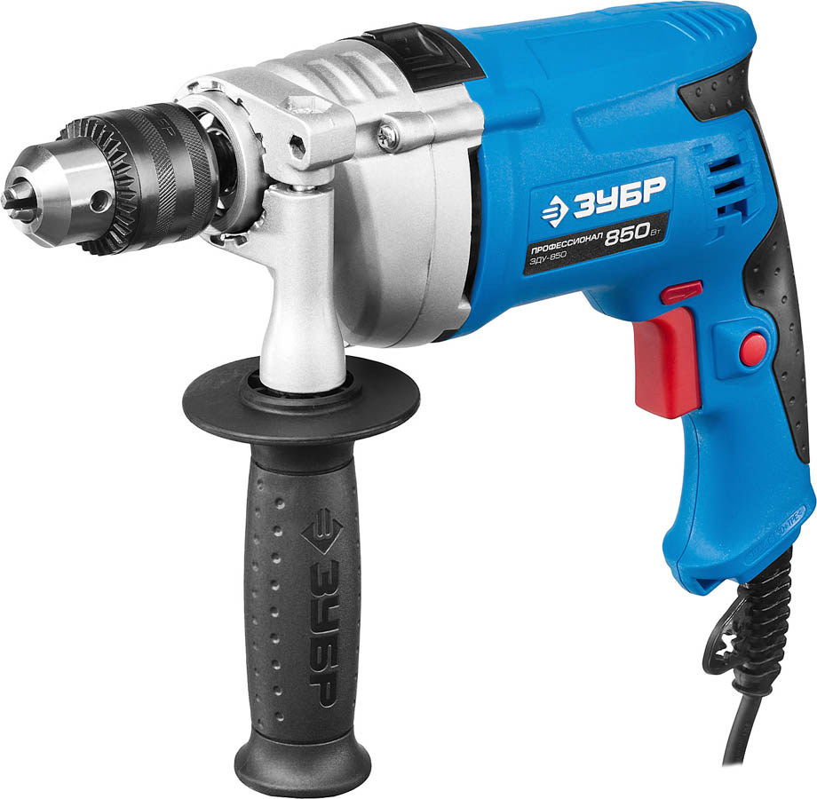 ЗУБР 850 Вт, дрель ударная ЗДУ-850 ЭРММ2 Профессионал купить по цене 6&nbsp;200 ₽ в интернет магазине ТЕХСАД