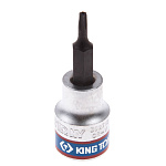 Насадка (бита) торцевая 3/8'', Torx, T10, L = 50 мм, с отверстием KING TONY 302710 купить по цене 200 ₽ в интернет магазине ТЕХСАД