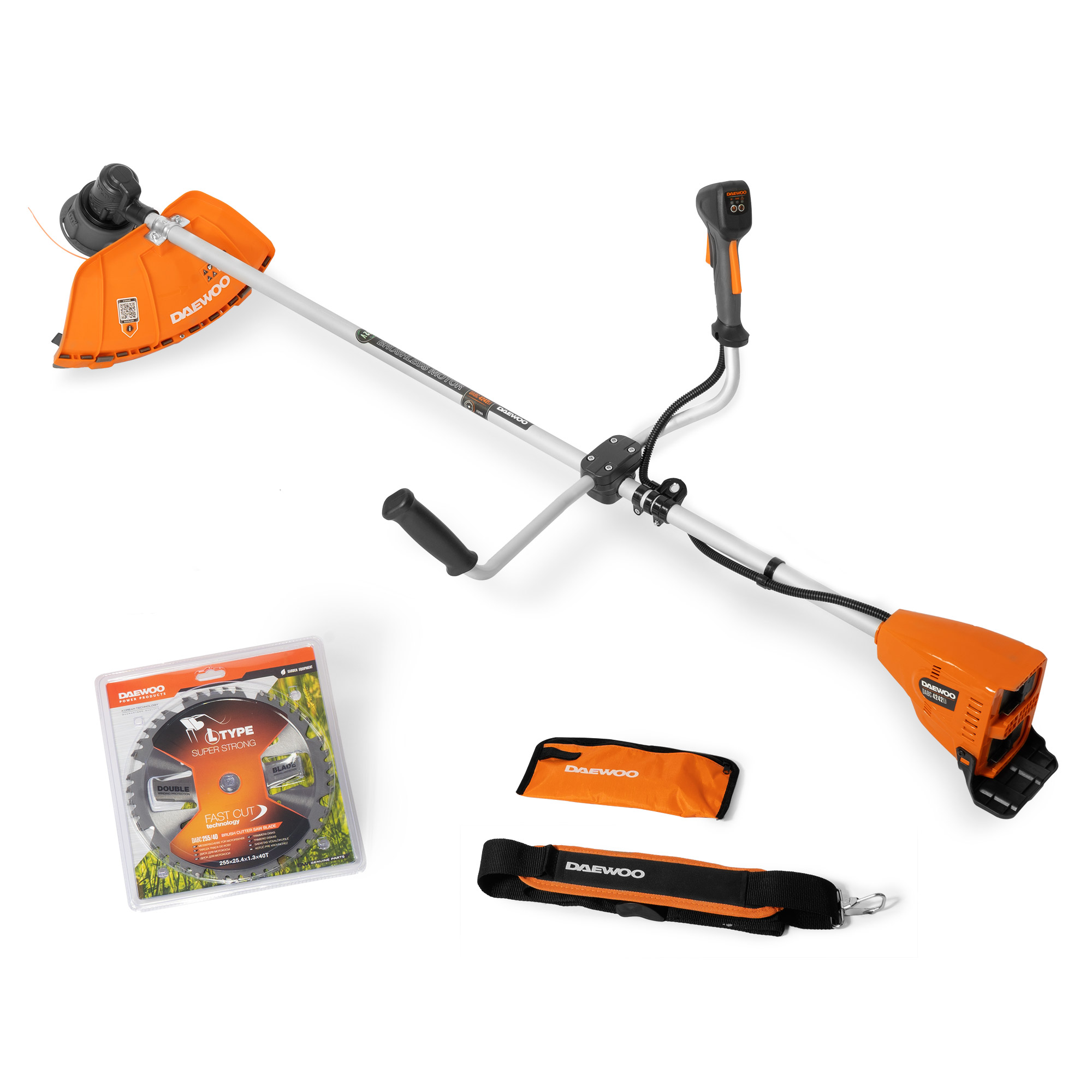 Коса аккумуляторная DAEWOO DABC 4242Li купить по цене 13&nbsp;990 ₽ в интернет магазине ТЕХСАД