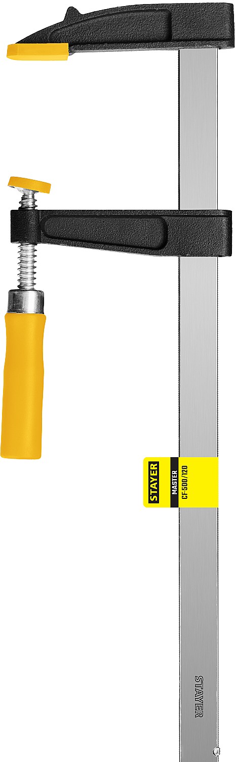 STAYER F 500х120 мм, струбцина CF-500/120 3210-120-500_z02 купить по цене 1&nbsp;480 ₽ в интернет магазине ТЕХСАД
