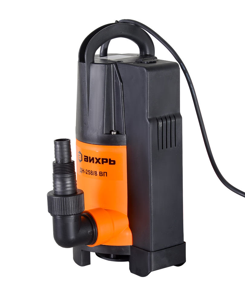 Дренажный насос Вихрь ДН-258/8 ВП купить по цене 3&nbsp;861 ₽ в интернет магазине ТЕХСАД