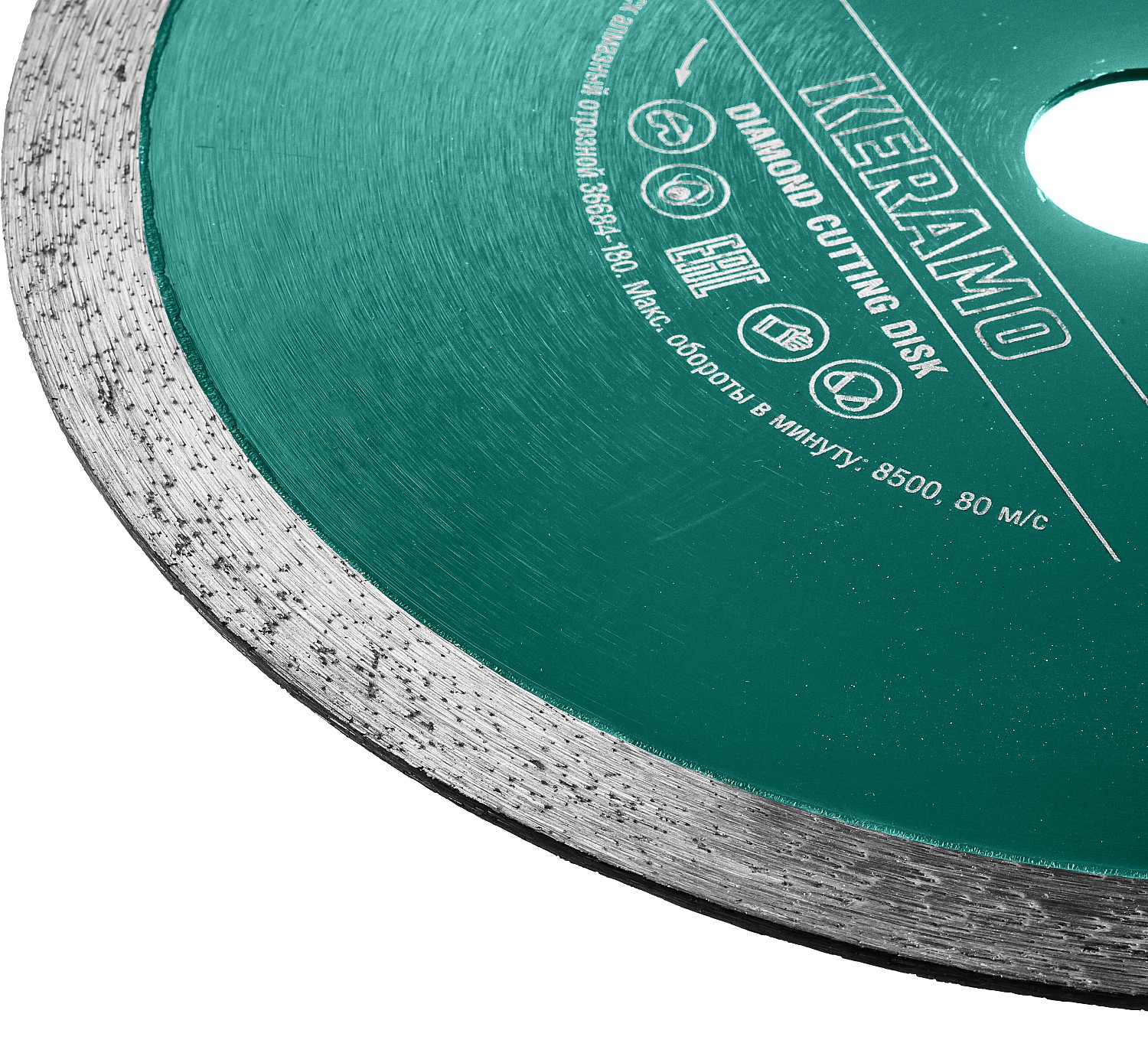 KRAFTOOL Ø 150Х22.2 мм, алмазный, сплошной, по керамограниту, керамической плитке диск отрезной KERAMO 36684-150 купить по цене 1&nbsp;230 ₽ в интернет магазине ТЕХСАД