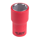 Головка торцевая диэлектрическая шестигранная 1/2'', 21 мм KING TONY 4335VE21M купить по цене 1&nbsp;210 ₽ в интернет магазине ТЕХСАД