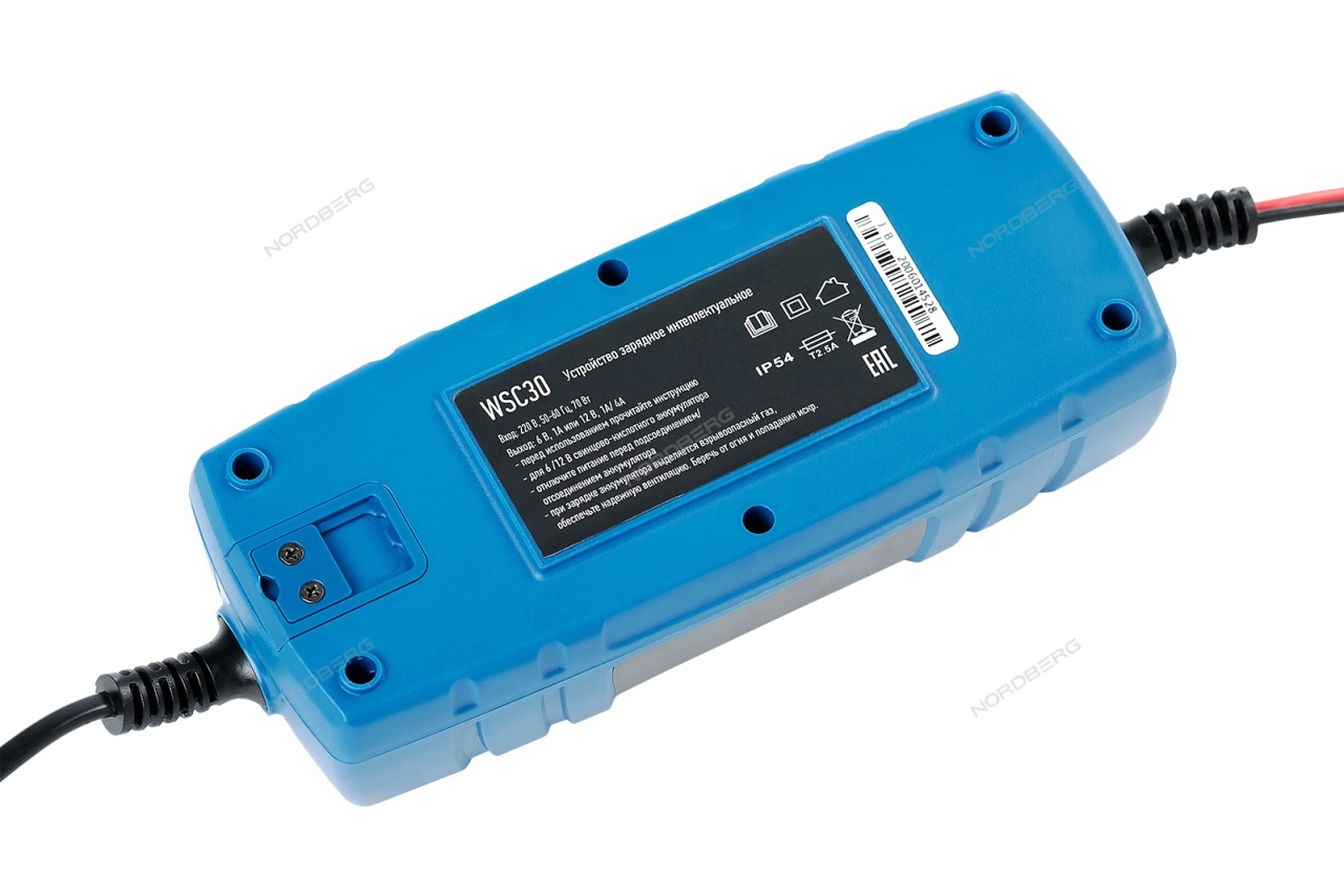 Устройство зарядное, 70 Вт NORDBERG WSC30 купить по цене 3&nbsp;039 ₽ в интернет магазине ТЕХСАД