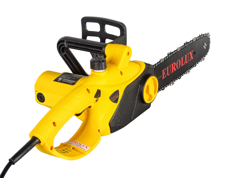 Электрическая цепная пила Eurolux ELS-1500P купить по цене 4&nbsp;490 ₽ в интернет магазине ТЕХСАД