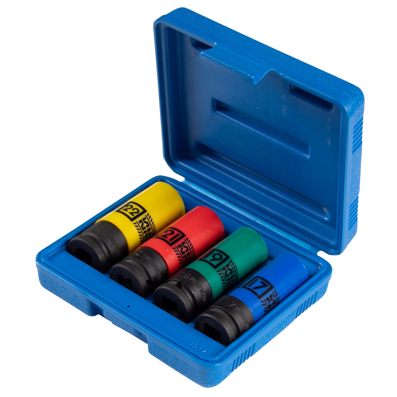 Набор глубоких ударных торцевых головок 1/2'', шестигранные, 17, 19, 21, 22 мм KING TONY 44904MP02 купить по цене 3&nbsp;510 ₽ в интернет магазине ТЕХСАД