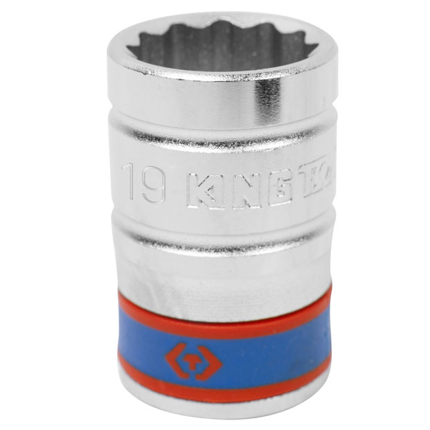 Головка торцевая стандартная двенадцатигранная 1/2'', 19 мм KING TONY 433019M купить по цене 310 ₽ в интернет магазине ТЕХСАД
