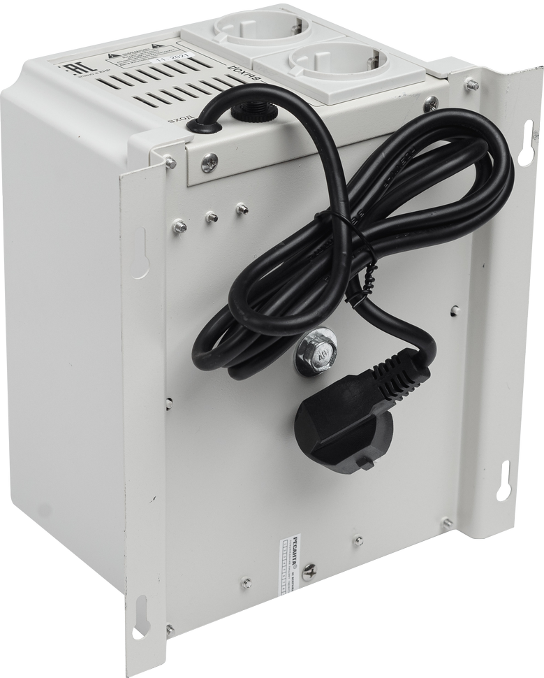 Стабилизатор напряжения серии LUX РЕСАНТА АСН-1500Н/1-Ц купить по цене 5&nbsp;590 ₽ в интернет магазине ТЕХСАД